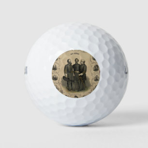 Civil War Heroes Golf Balls