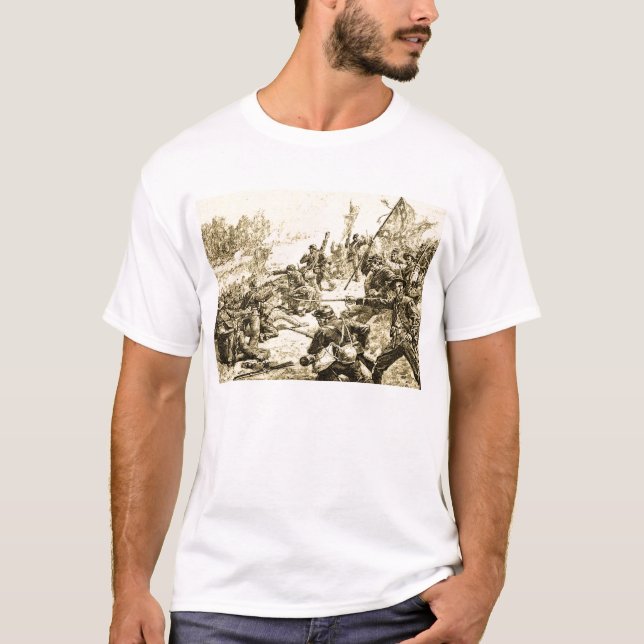 Civil War History Battle Vintage T-Shirt (Front)