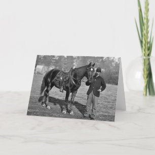 Civil War Horse, 1864 Card