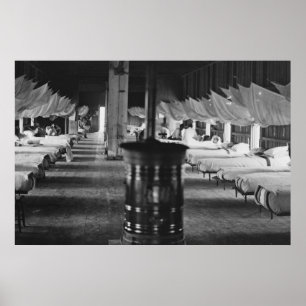 Civil War Hospital, 1864 Poster