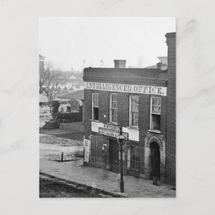 Civil War in Atlanta, 1864 Postcard