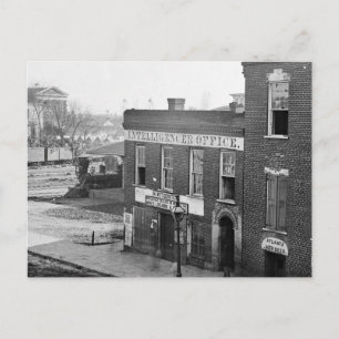 Civil War in Atlanta, 1864 Postcard