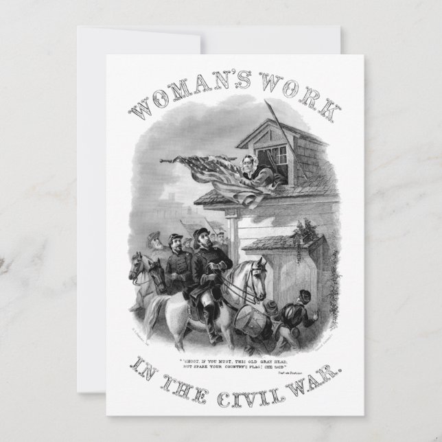 Civil War Invitation (Front)