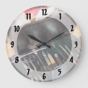 Civil War Medical Instruments Large Clock
