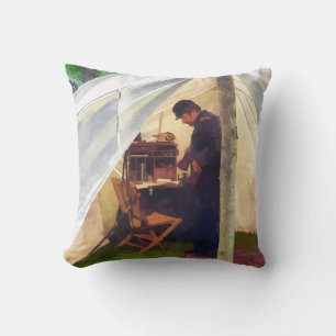 Civil War Officer's Tent Cushion