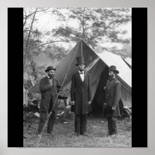 Civil War Photo Circa 1862 Poster