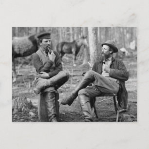 Civil War Pipes, 1864 Postcard