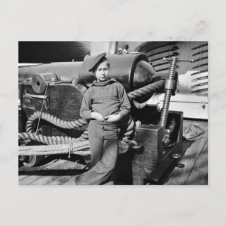 Civil War Powder Monkey, 1860s Postcard