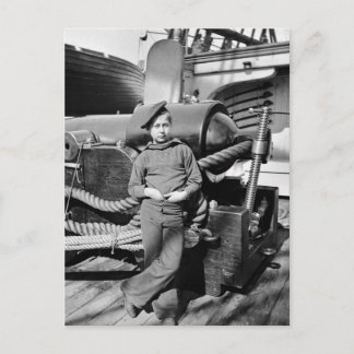 Civil War Powder Monkey, 1860s Postcard