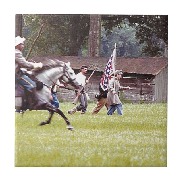 Civil War Reenactment Tile (Front)