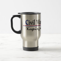 Civil War Reenactor Travel Mug