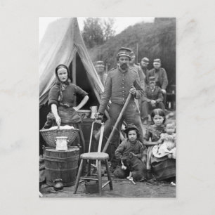 Civil War Road Trip, 1861 Postcard