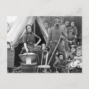 Civil War Road Trip, 1861 Postcard