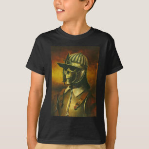 Civil War Roundhead Skeleton T-Shirt