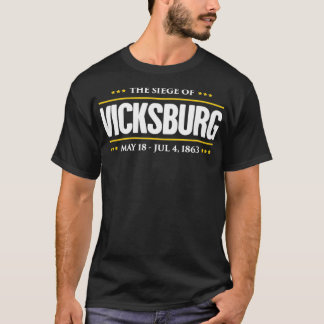 Civil War  The Siege Of Vicksburg T-Shirt