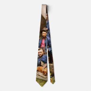 Civil War - The young George Armstrong Custer 1862 Tie