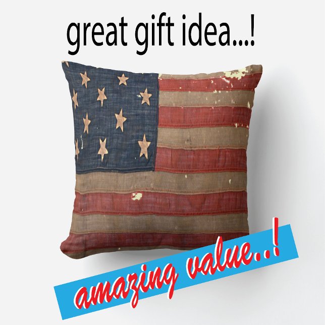 Civil War Union Awesome Charming Flag Cushion (Creator Uploaded)