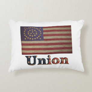 Civil War Union Awesome Charming Flag Decorative Cushion