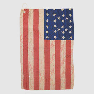 Civil War Union Awesome Charming Flag Golf Towel