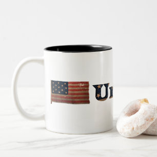 Civil War Union 🇺🇸 ✨ Awesome Gift Military Flag Two-Tone Coffee Mug
