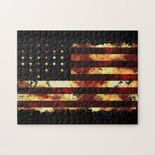 Civil War Union Flag Designer Jigsaw Puzzle