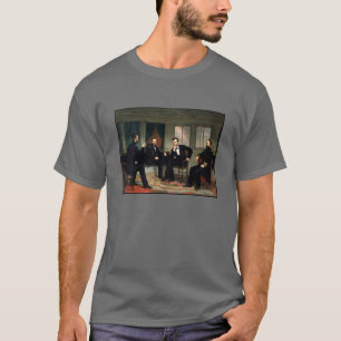 Civil War Union Leaders Painting T-Shirt