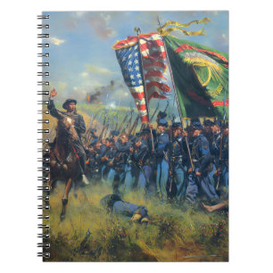 Civil War Union troops Irish Brigade Notebook
