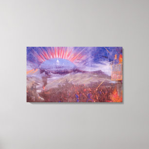 "Civil War: Uprising of the North" canvas print