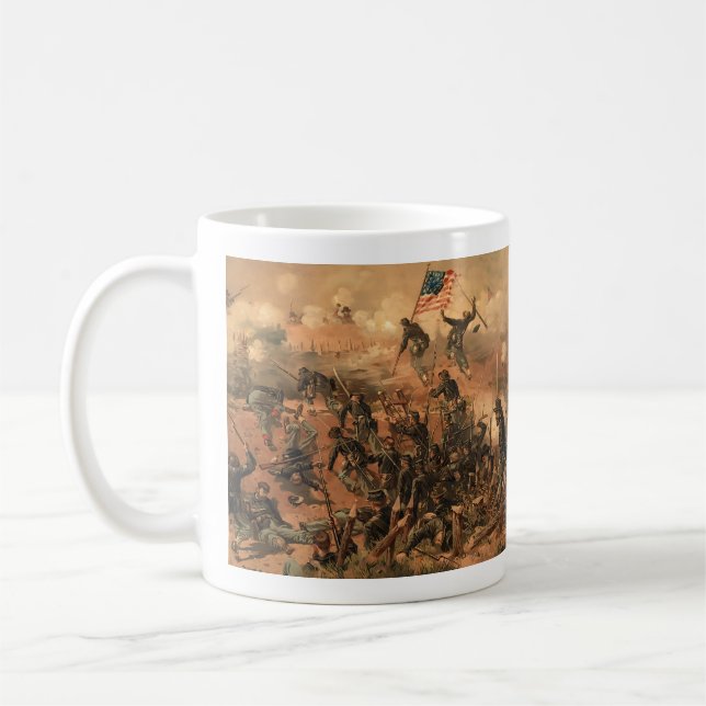 Civil War Vicksburg Coffee Mug (Left)