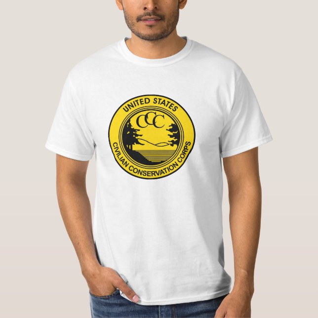 Civilian Conservation Corps CCC commemorative T-Shirt (Front)
