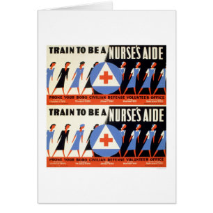 Civilian Defence - Train to be a Nurse's Aid - WPA