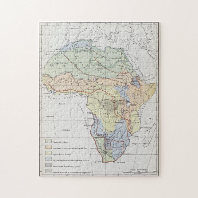 Civilisations of Africa Jigsaw Puzzle (Vertical)