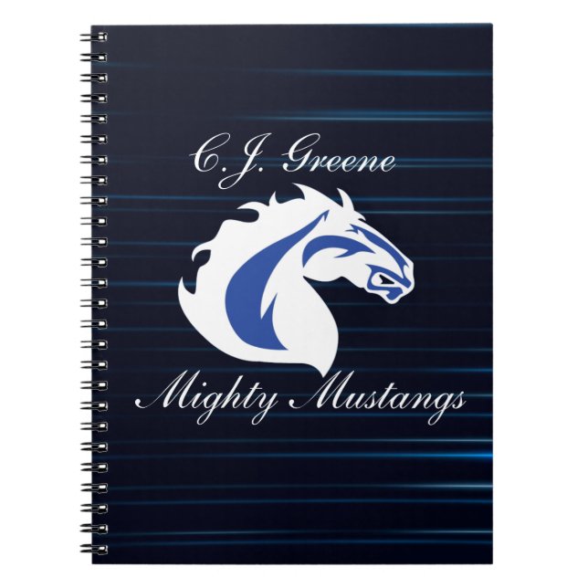 CJ Greene  Notebook (Front)