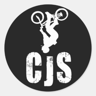 CJS Black Sticker