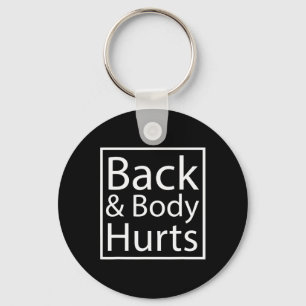 Ck And Body Hurts Cool Yogic Relaxation Yoga Lover Key Ring