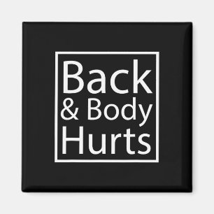 Ck And Body Hurts Cool Yogic Relaxation Yoga Lover Magnet