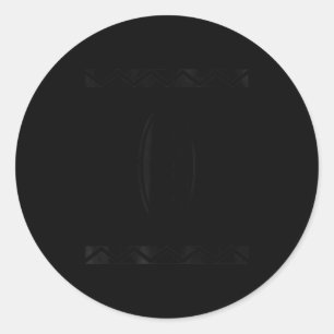 Ck Any Color Crayon Box Halloween Costume Couple & Classic Round Sticker