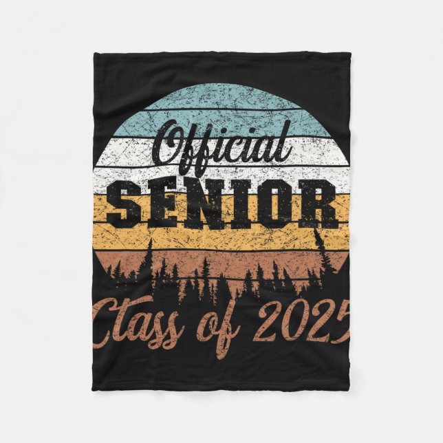 Ck To School5 Senior 2025  Fleece Blanket (Front)