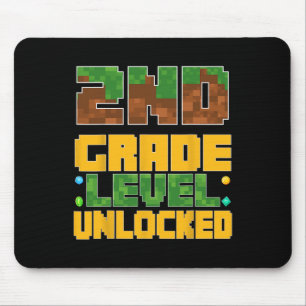 Ck To School 2nd Grade Boys Gamer First Day Second Mouse Mat