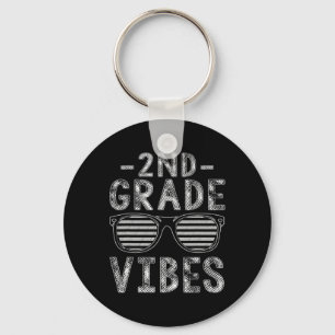 Ck To School 2nd Grade Vibes Second Grade Teacher Key Ring