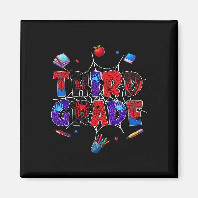 Ck To School 3rd Grade Boys Gamer First Day Of Thi Magnet (Front)