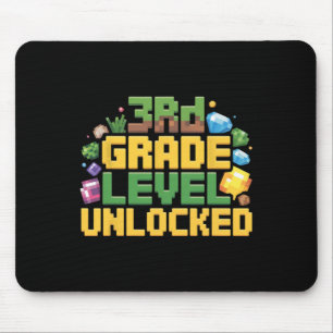 Ck To School 3rd Grade Boys Gamer First Day Of Thi Mouse Mat