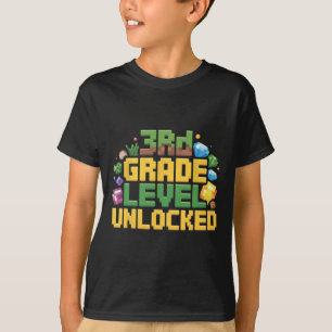 Ck To School 3rd Grade Boys Gamer First Day Of Thi T-Shirt
