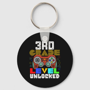 Ck To School 3rd Grade Gamer Key Ring