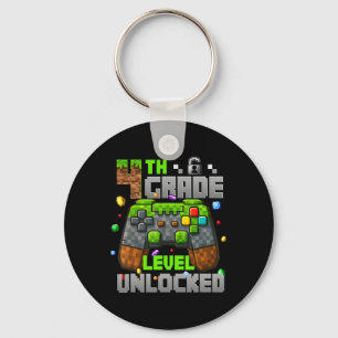 Ck To School 4th Grade Level Unlocked Gamer Kids B Key Ring