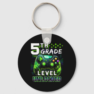 Ck To School 5th Grade Boys Gamer First Day School Key Ring