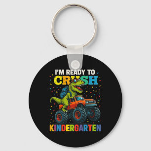 Ck To School Boy Dinosaur I'm Ready To Crush Secon Key Ring