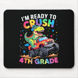 Ck To School Boys Dinosaur I'm Ready To Crush 4th Mouse Mat