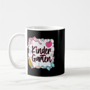 Ck To School Coquette Preppy Kindergarten First Da Coffee Mug