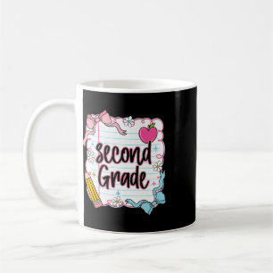 Ck To School Coquette Preppy Second Grade First Da Coffee Mug